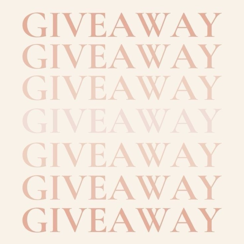 Giveaway!!
